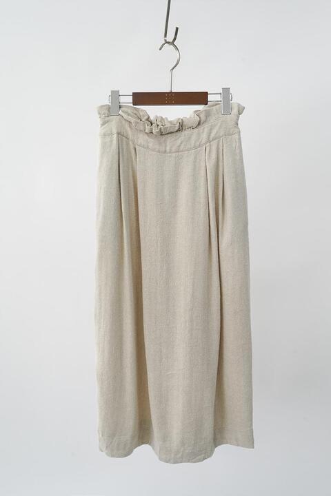 YUNI - linen blended skirt (25-28)