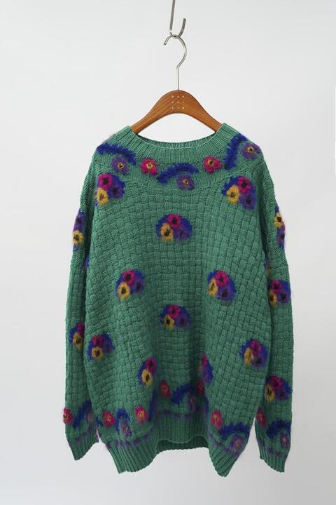 90&#039;s PATRICIA ROBERTS hand knitted in england