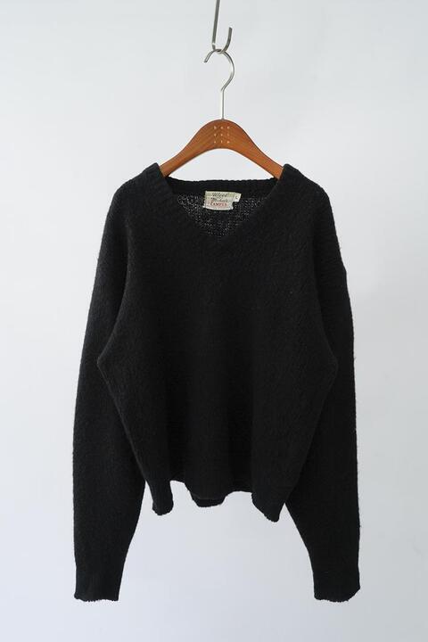 80&#039;s CAMPUS made in u.s.a - mohair blended knit top