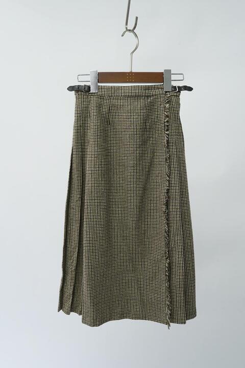 90&#039;s scotland made kilt skirt (22-25)