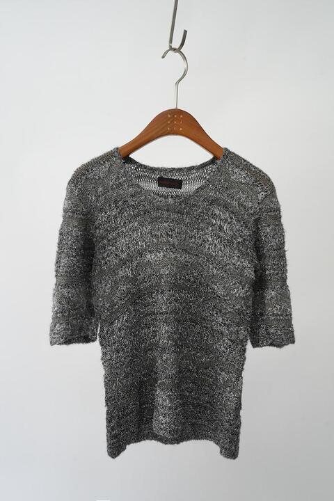 YOSHIE INABA - silk blended knit top