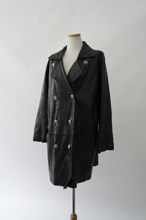 90&#039;s COURREGES PARIS - leather coat