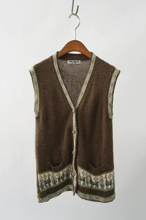 INCA PERU - alpaca wool knit vest