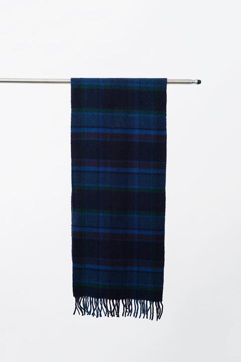 JOHNSTONS for LEILIAN made in scotland - pure cashmere muffler