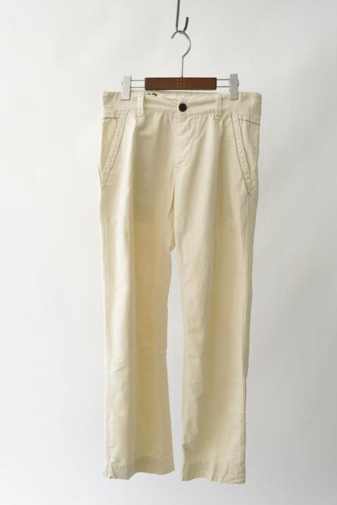 RE HASH made in italy - linen blended work pants (32)