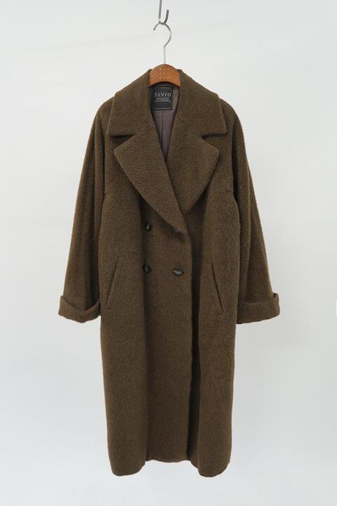 SANYO - pure alpaca wool coat