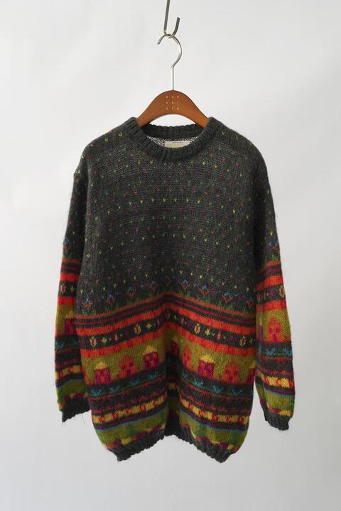 BENETTON made in italy - mohair blend wool sweater