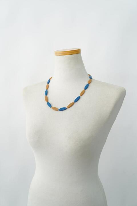 ethnic stone necklace