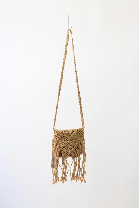 ethnic knit bag