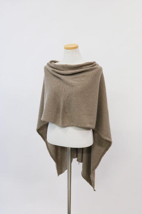 REN made in italy - cashmere blended knit cape