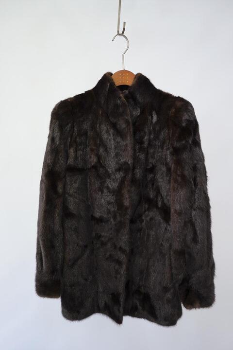 vintage women&#039;s mink fur coat