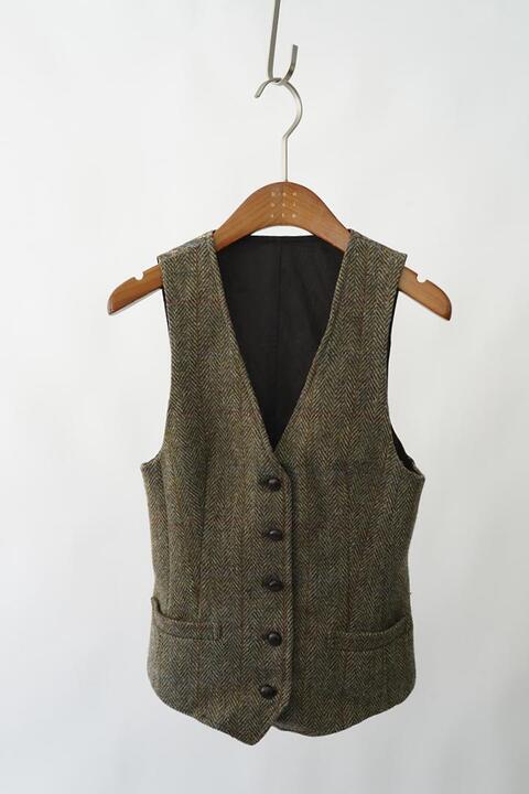 J.PRESS - women&#039;s tweed wool game vest