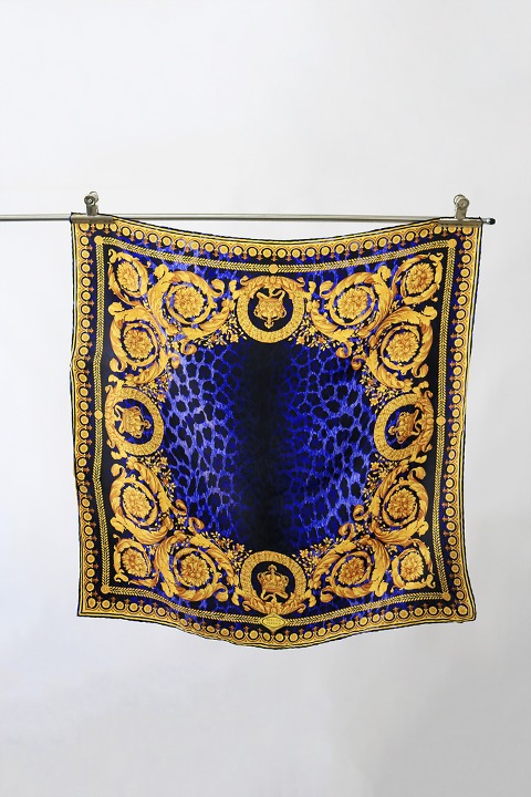 VERSACE - pure silk scarf