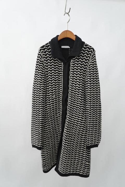 LORENA ANTONIAZZI made in italy - wool &amp; cashmere knit coat