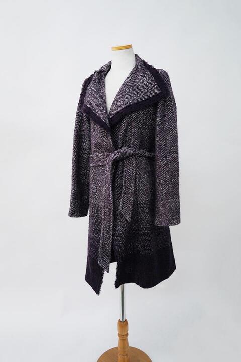 GABARDINE K.T - alpaca &amp; mohair blended coat