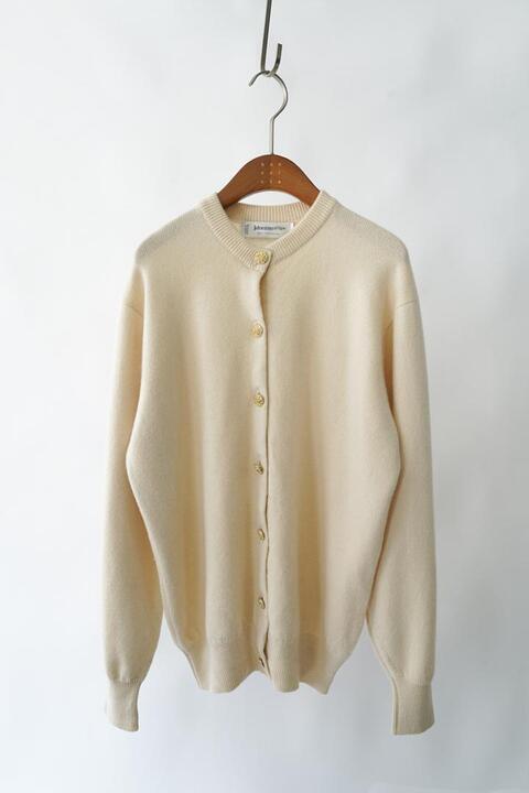 JOHNSTON OF ELGIN made in scotland - pure cashmere knit cardigan