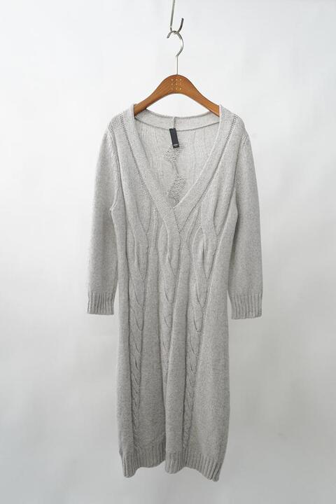 LORENA ANTONIAZZI made in italy - cashmere &amp; silk &amp; lana wool knit onepiece