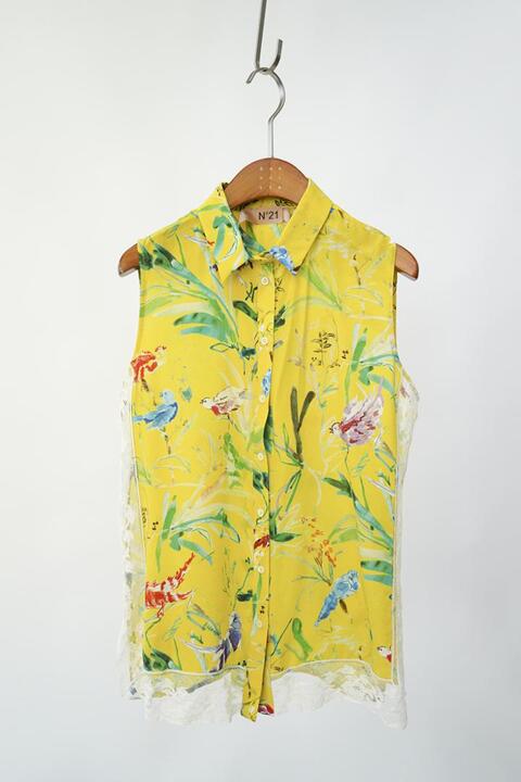 N 21 by alessandro dell&#039;acqua - pure silk sleeveless top