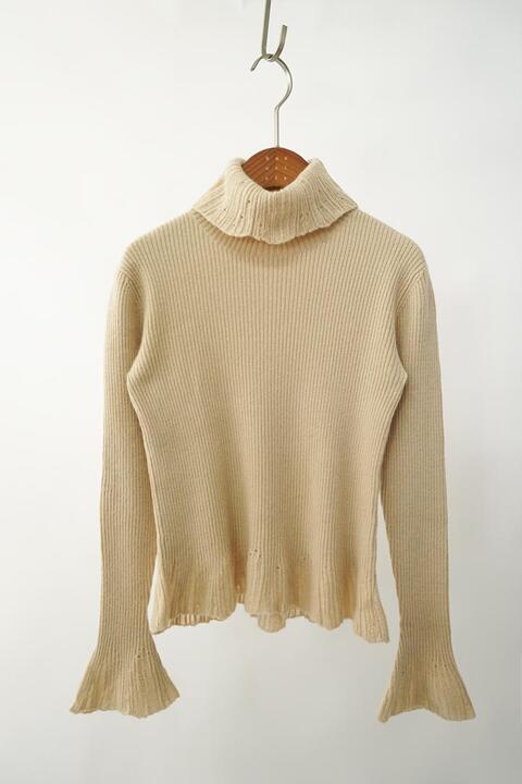 LANVIN COLLECTION - wool &amp; angora knit top