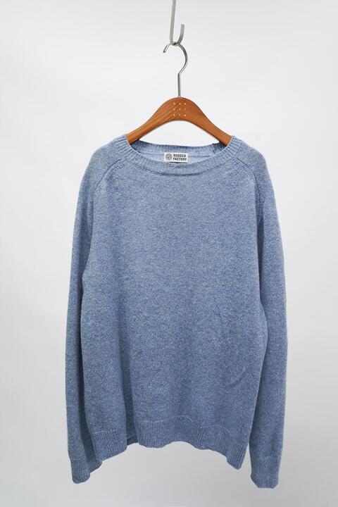 RUGGED FACTORY - pure wool knit top