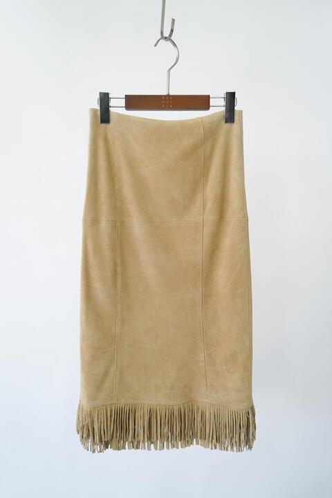 MACPHEE by TOMORROWLAND - leather skirt (25)