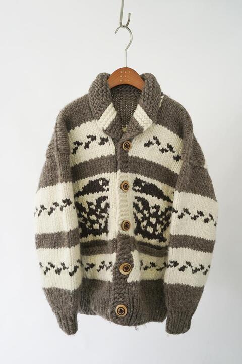 original canada cowichan knit jacket
