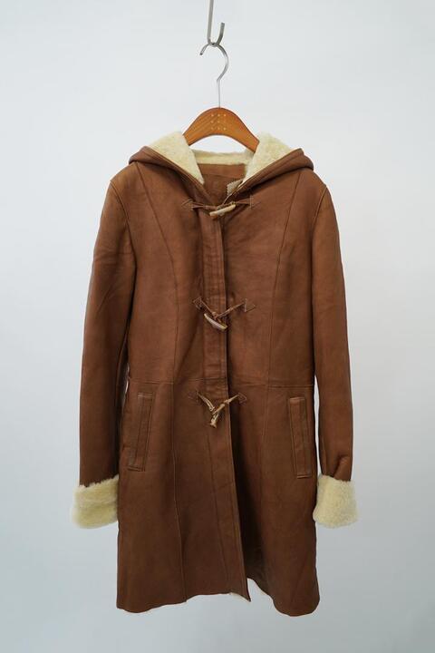 vintage women&#039;s mouton coat