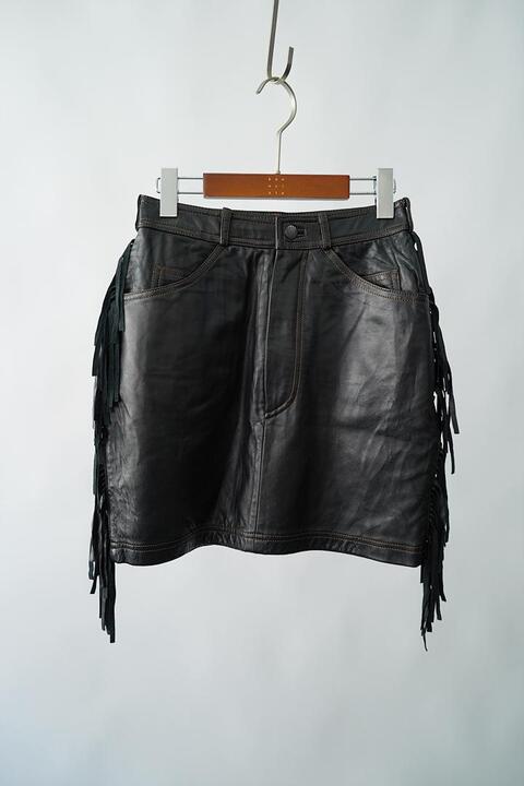NORMA KAMALI - women&#039;s leather shorts (25)