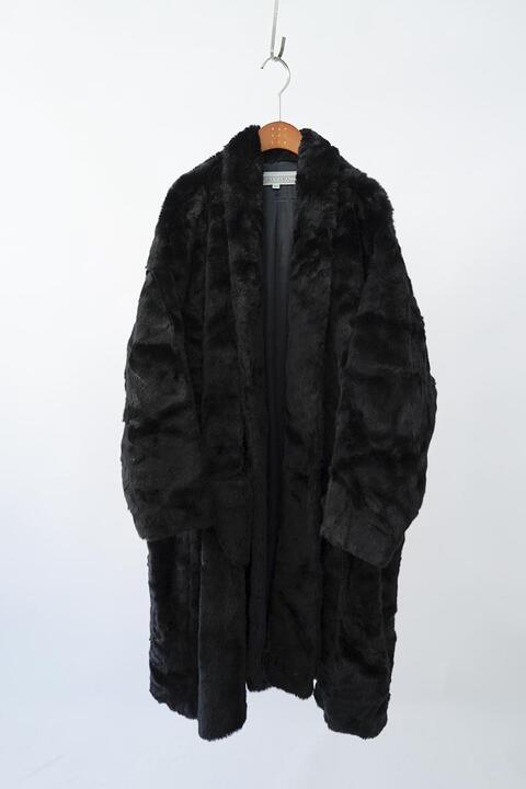 NORMA KAMALI - eco fur coat