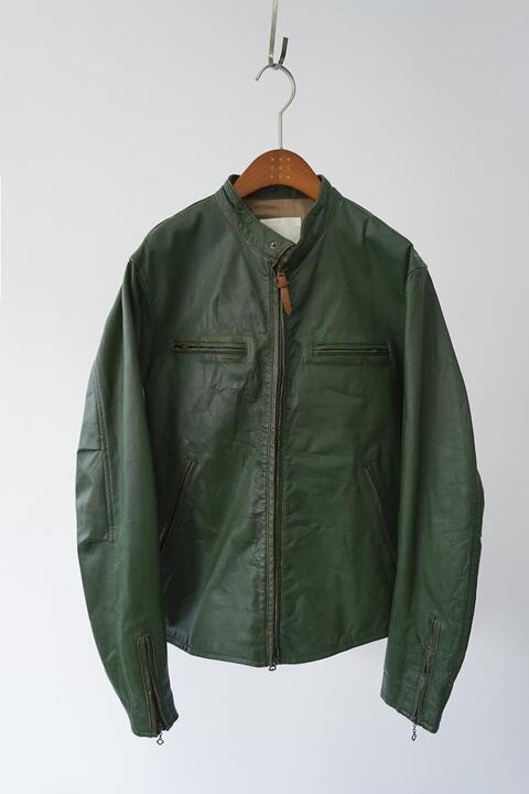 TAKEO KIKUCHI - lamb leather jacket