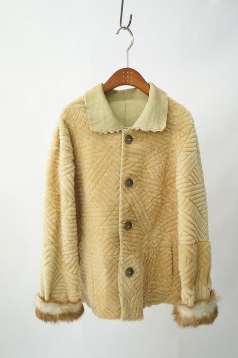vintage reversible mouton jacket
