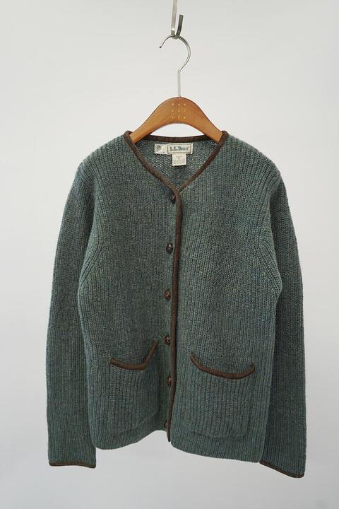 L.L.BEAN - shetland wool knit cardigan