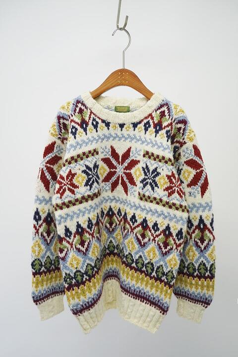 90&#039;s GRANDPA&#039;S PRESENT - heavy wool sweater