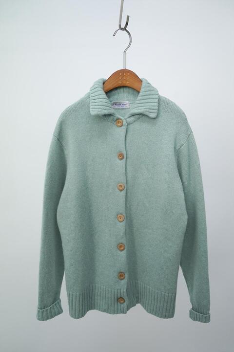 RISADELL HOUSE - pure wool knit cardigan