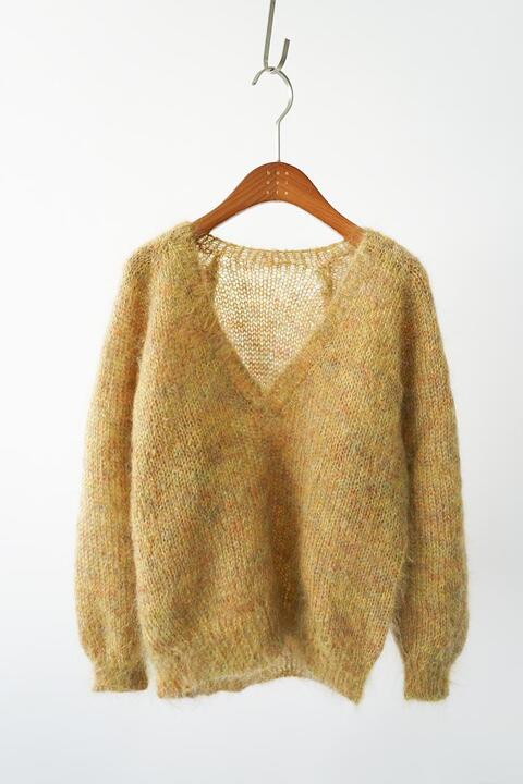 vintage women&#039;s mohair knit top
