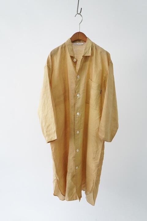 Y&#039;s FOR LIVING YOHJI YAMAMOTO - pure linen coat