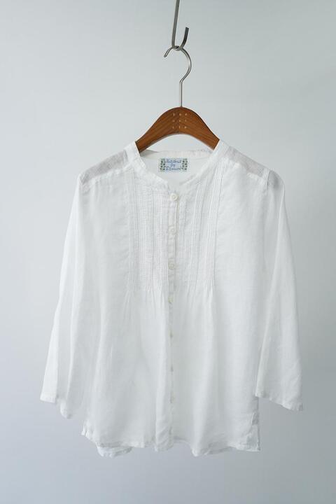 L.EMISSION - pure linen shirt
