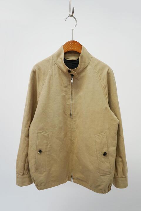 MARGARET HOWELL - linen blended harrington jacket