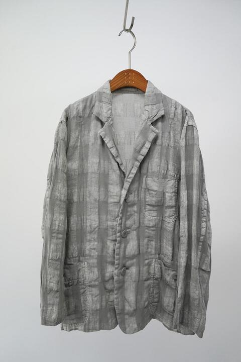 ISSEY MIYAKE MEN - linen blended jacket