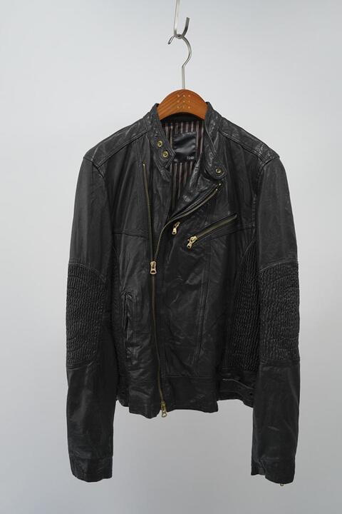 HALB - cow leather rider jacket