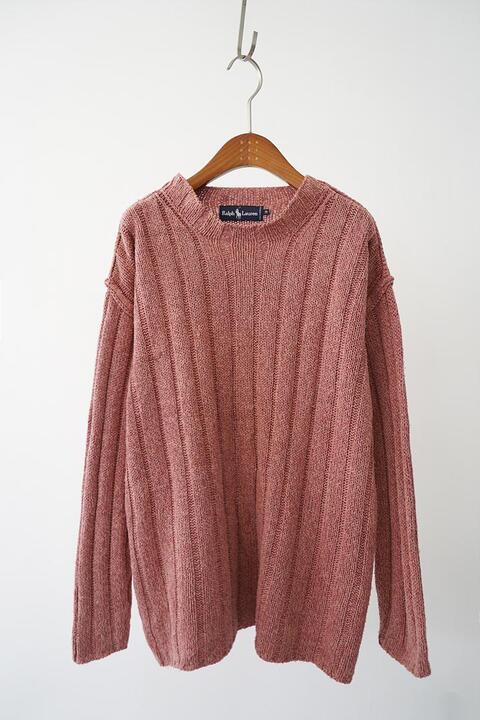 RALPH LAUREN - linen &amp; silk knit top