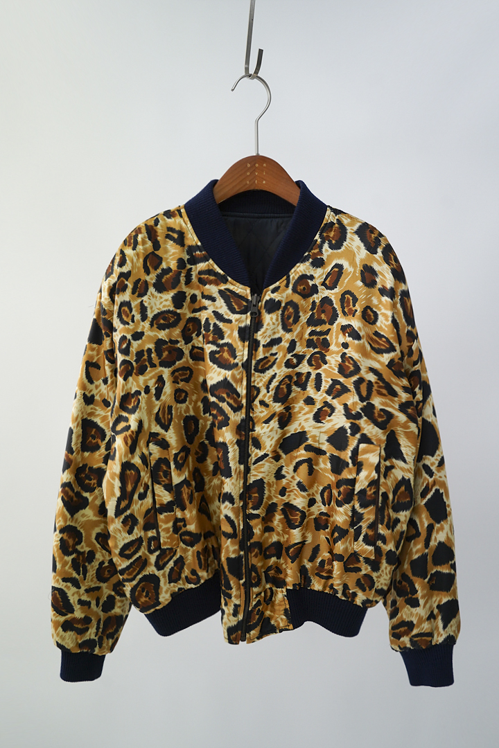 90&#039;s vintage silk blouson jacket