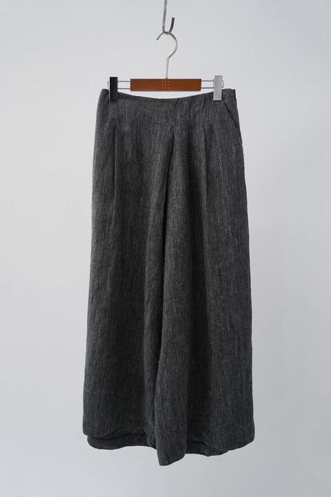 STUDIO CLIP - pure linen skirt (27-29)