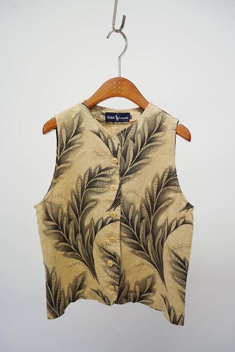 RALPH LAUREN - pure linen vest