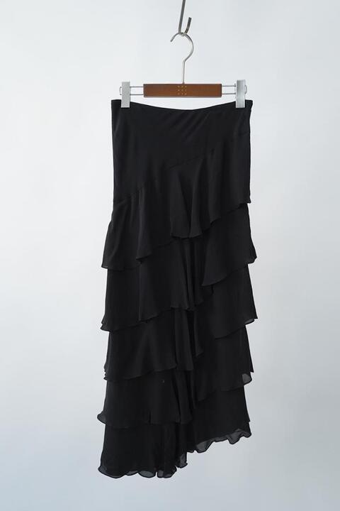 RALPH LAUREN - pure silk skirt (25)