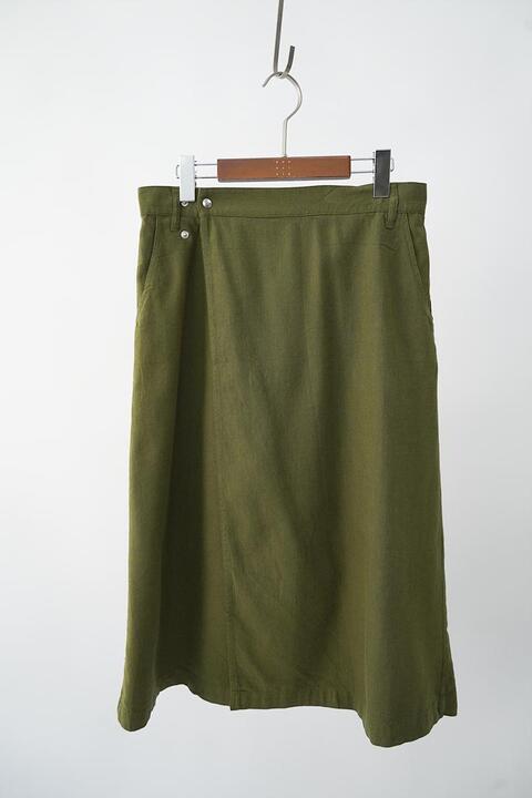 UKI-KAHA-NGURENGURE - linen &amp; cotton skirt (28/30)