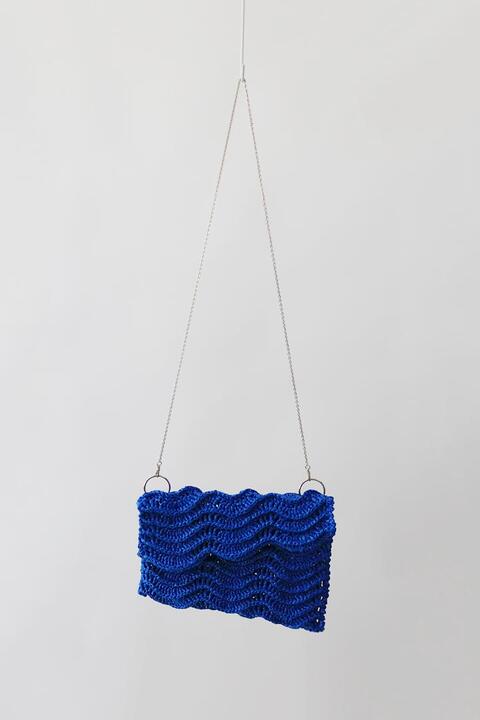 vintage knit bag