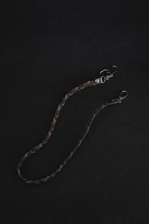 vintage leather chain