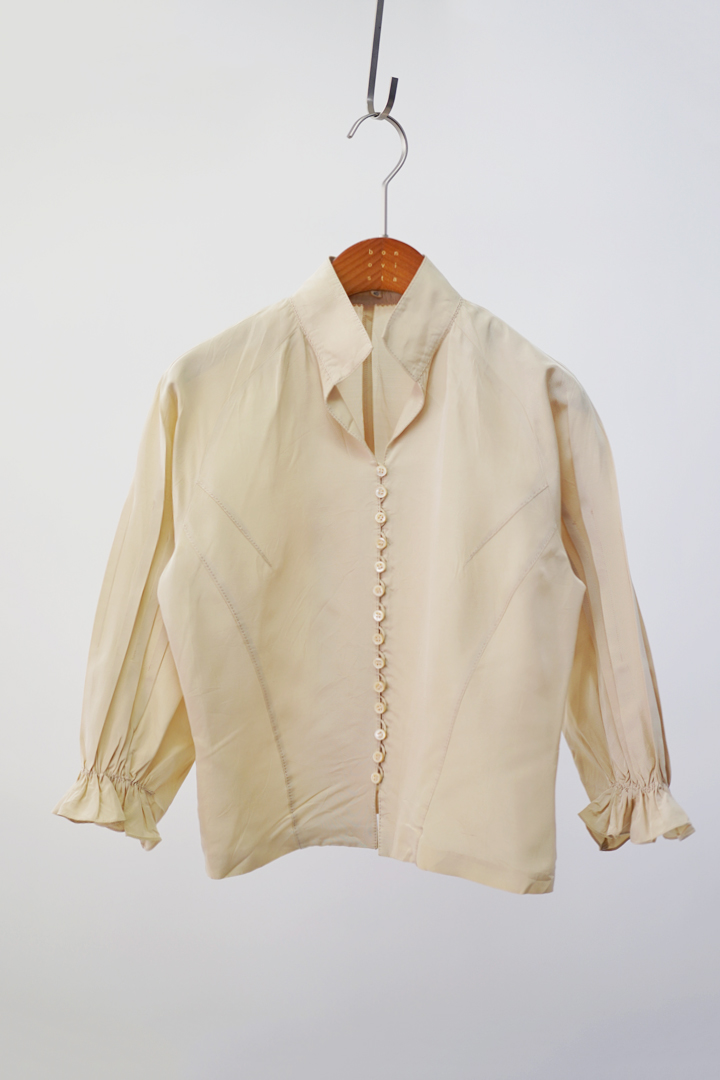 90&#039;s LANCETTI - silk blended shirts