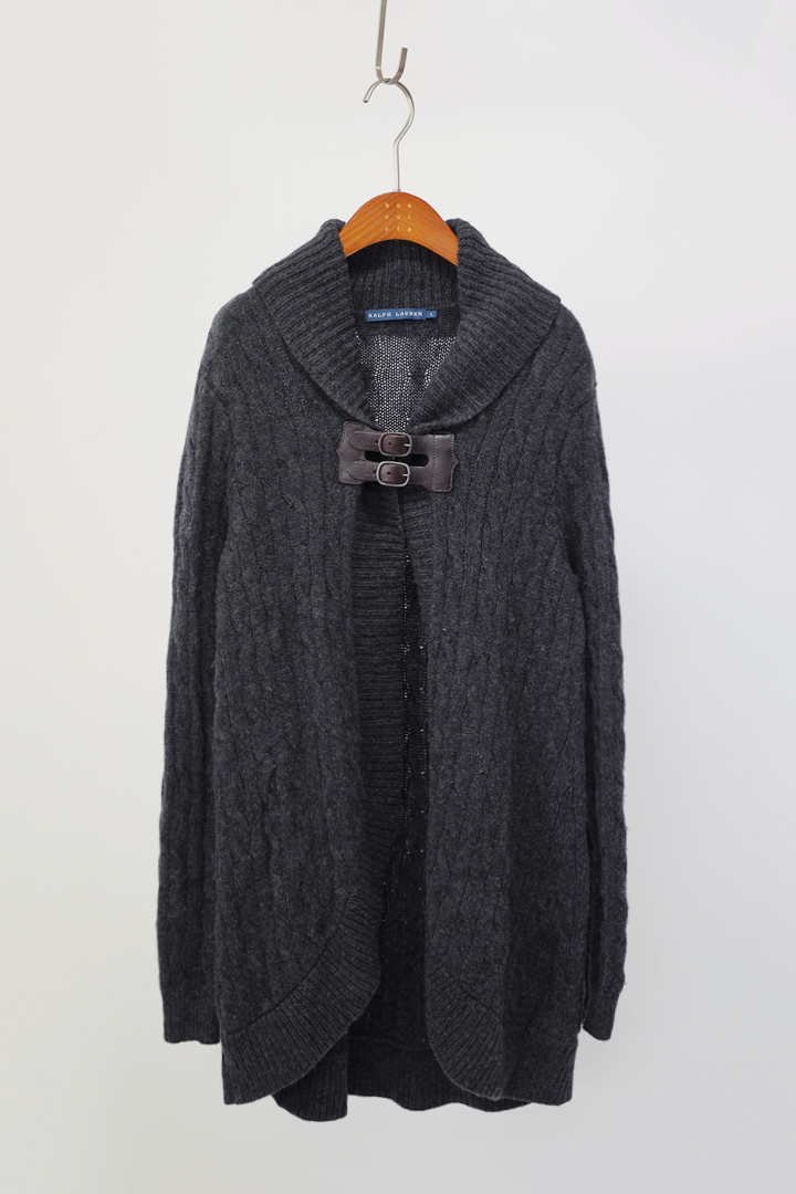 RALPH LAUREN - cashmere blended knit jacket